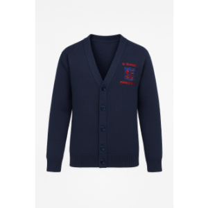 St. Theresa's Girls Navy Cardigan