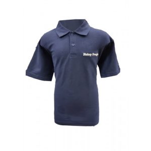 Bishop Douglass  Navy Polo Shirt