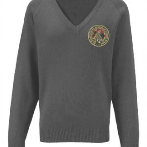 All Saint's Knitted V-Neck Jumper
